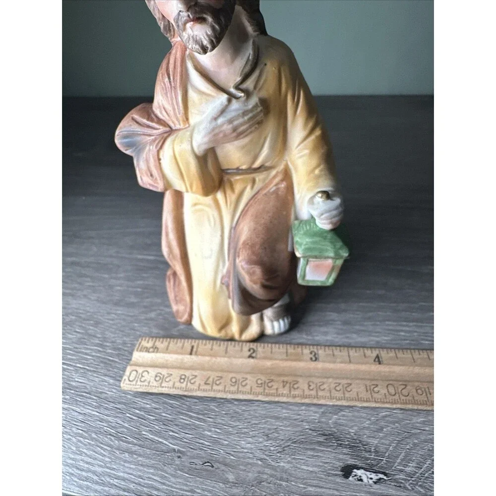 Vintage HOMCO Nativity Joseph Figurine Porcelain 6” #5253 Christmas